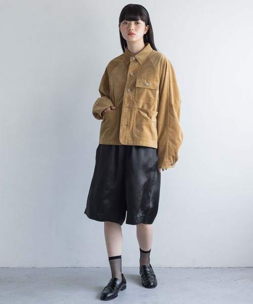 933♥ 新品 ジェイプレス カバーオール ジャケット ショート コート L セール】 2WAYカバーオールショートコート （その他アウター
