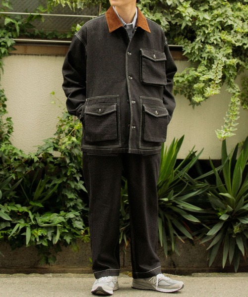 ITEMS URBANRESEARCH カバーオール デニム カバーオール