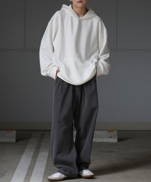 【1度着用のみ美品】 ロンハーマン フーディーダンボールパーカー 近年モデル Confirm（コンファーム） パーカー ドレープとろみ ビッグシルエット