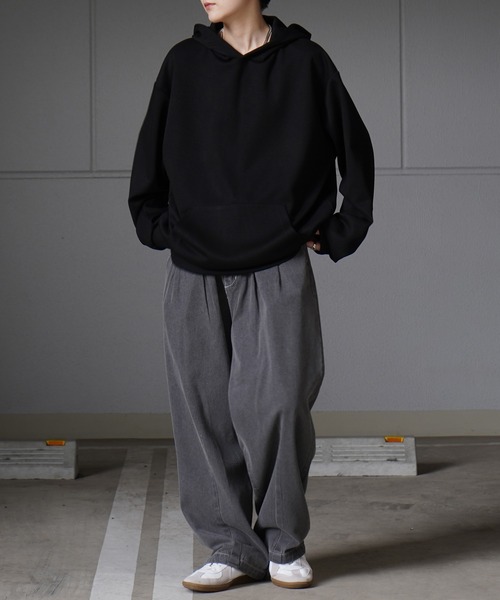 Confirm（コンファーム） パーカー ドレープとろみ ビッグシルエット