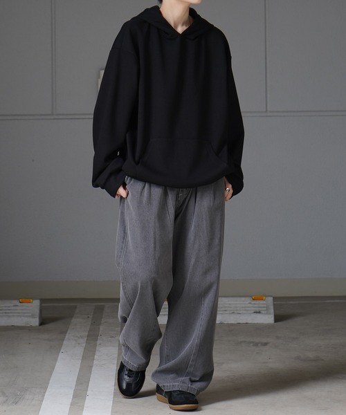 Confirm（コンファーム） パーカー ドレープとろみ ビッグシルエット