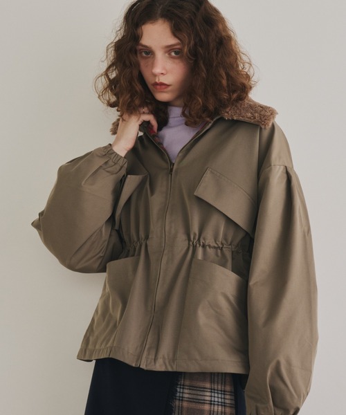 Unitage（ユニテージ） ミリタリージャケット モッズコート ドロスト