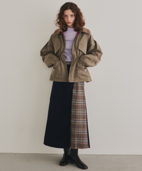 Unitage（ユニテージ） ミリタリージャケット モッズコート ドロスト