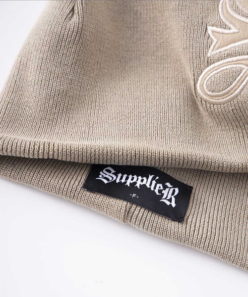 SUPPLIER ニット帽 ニットキャップ ビーニー｜Cross Leather