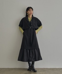 UNITED TOKYO ワンピース 3wayセットコンビギャザーワンピース