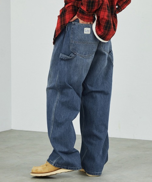 パンツ LEE / DUNGAREES denim painter pants セール】Lee/リー DUNGAREES PAINTER PANTS ペインターパンツ