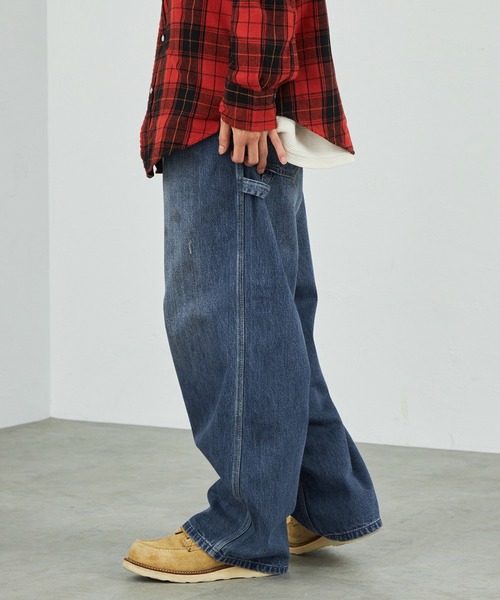 パンツ Lee DUNGAREES buggy painter denim Lee パンツ デニム ジーンズ Lee/リー DUNGAREES PAINTER PANTS