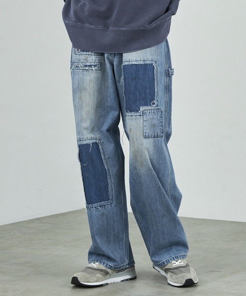 Lee ジーンズ Lee/リー DUNGAREES VINTAGE PAINTER PANTS メンズ