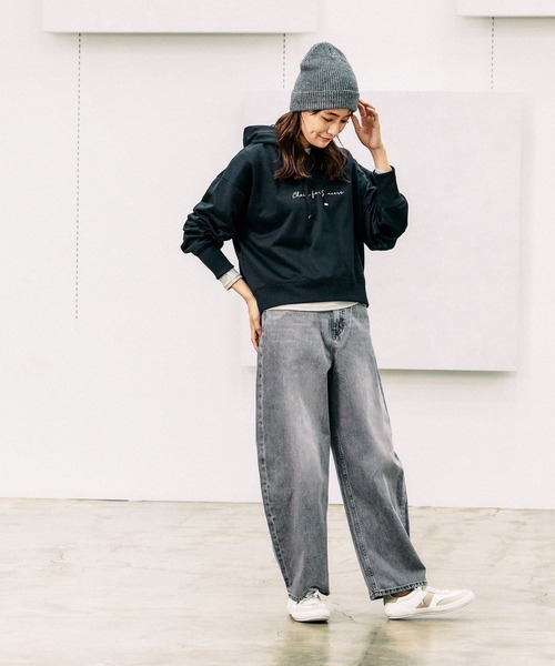 GLOBAL WORK（グローバルワーク） パーカー 乾きやすいプリント