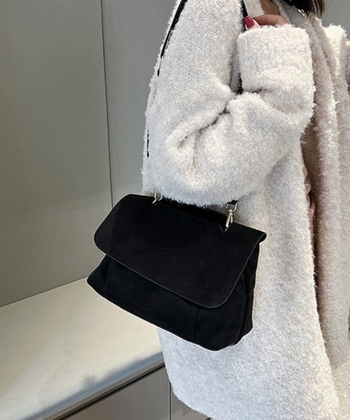 ショルダーバッグ バッグ 大容量 ベルベット レディース : ZOZOTOWN
