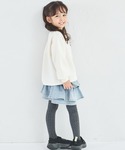 カーディガン 「ぬくふわ」裏起毛 きらきら ア...の詳細画像4