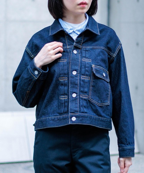 D.M.G. デニムジャケット gジャン 「D.M.G / ディーエムジー」 12.5oz