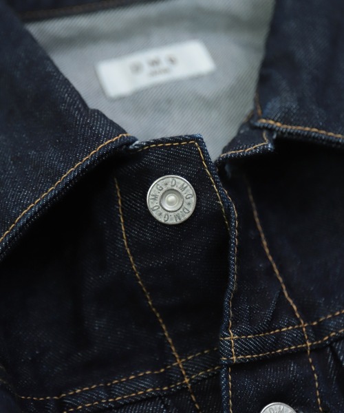 D.M.G. デニムジャケット gジャン 「D.M.G / ディーエムジー」 12.5oz