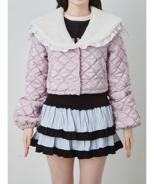 Jamie エーエヌケー コート アウター キルティングセーラーアウター