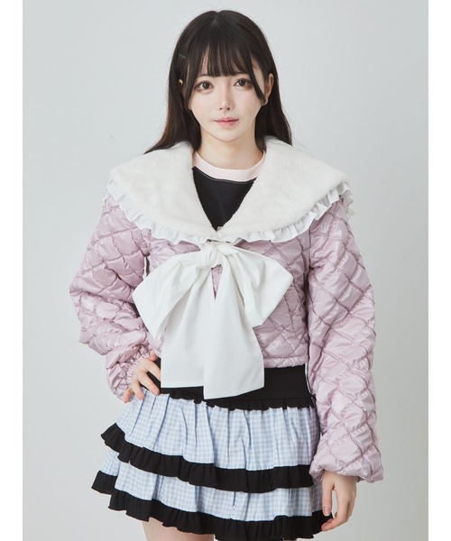 Jamie エーエヌケー コート アウター キルティングセーラーアウター
