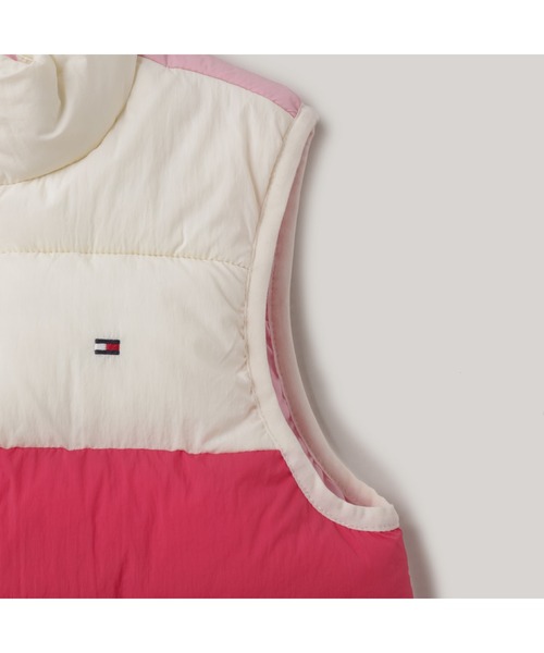   トミーキッズ　ダウンベスト TOMMY HILFIGER ダウンベスト アウター BOYS カラーブロック