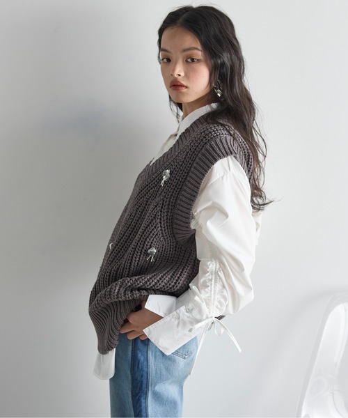 ベスト ジレ スパンコールベスト×スカートセット レディース 楽天市場】スパンコール（サイズ（S/M/L）フリー）（ベスト
