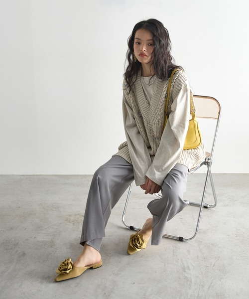 ベスト ジレ 「手洗い可能」カール ヤーン スパンコール ベスト 24SS  レディース 楽天市場】【SALE／60%OFF】＜手洗い可能＞カール ヤーン