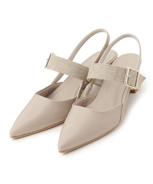 ESPERANZA（エスペランサ） パンプス スリングバックミュールパンプス