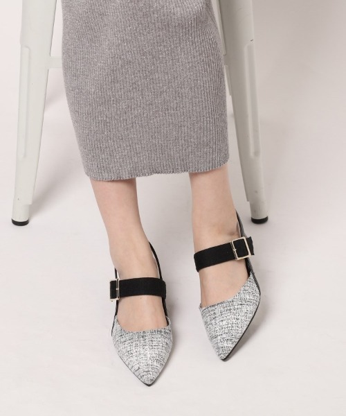ESPERANZA(エスペランサ) パンプス スリングバックミュールパンプス ESPERANZA(エスペランサ) パンプス スリングバックミュールパンプス