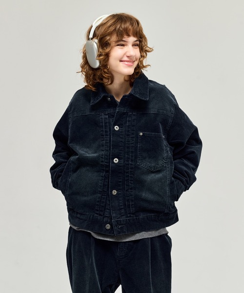 WETTEMPT ブルゾン アウター BLEACHED CORDUROY JACKET / ブリーチ
