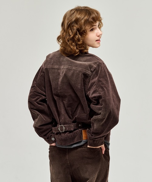 WETTEMPT ブルゾン アウター BLEACHED CORDUROY JACKET / ブリーチ