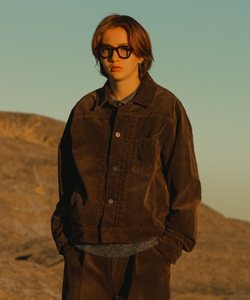 WETTEMPT ブルゾン アウター BLEACHED CORDUROY JACKET / ブリーチ