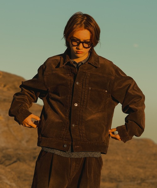 WETTEMPT ブルゾン アウター BLEACHED CORDUROY JACKET / ブリーチ