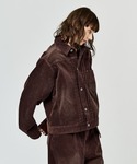 ブルゾン アウター BLEACHED CORD...の詳細画像4