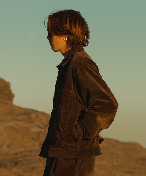 WETTEMPT ブルゾン アウター BLEACHED CORDUROY JACKET / ブリーチ