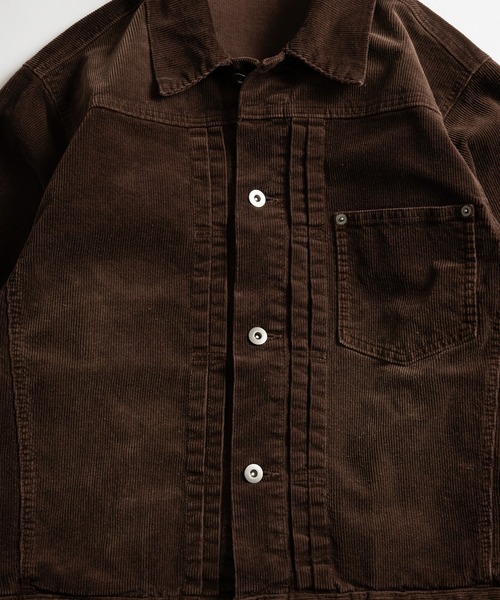 WETTEMPT ブルゾン アウター BLEACHED CORDUROY JACKET / ブリーチ 