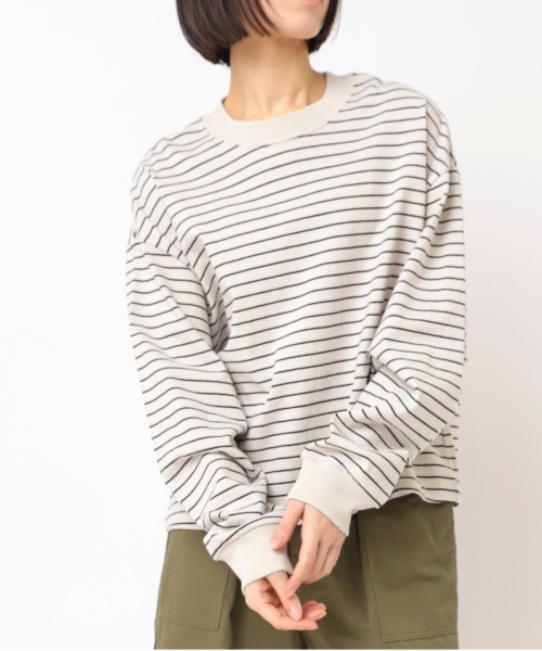 RNA-N（アールエヌエーエヌ） tシャツ M2379 ボーダーBIGロンT