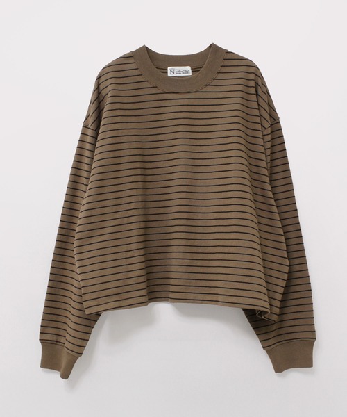 RNA-N（アールエヌエーエヌ） tシャツ M2379 ボーダーBIGロンT