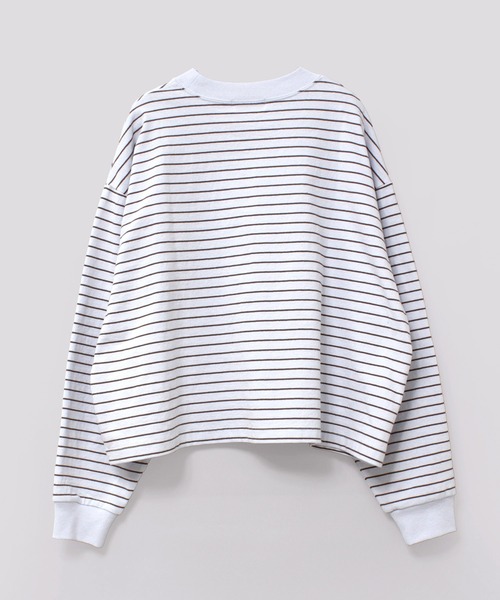 RNA-N（アールエヌエーエヌ） tシャツ M2379 ボーダーBIGロンT
