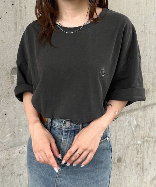 洗練されたデザイン◆Dime◆パーガトリー ロゴ コットン Tシャツ RANAN tシャツ 「選べるデザイン」オーバーサイズTシャツ（ワン
