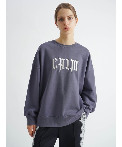 トレーナー スウェット ONEPOINT LOGO EMBROIDERY SWEAT レディース トレーナー スウェット EMBROIDERY LOGO SWEAT レディース