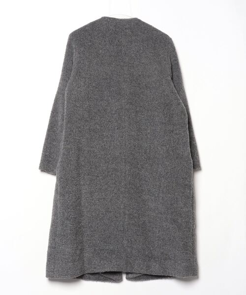 FRAY I.D（フレイ・アイディー） ノーカラーコート FREE グレー