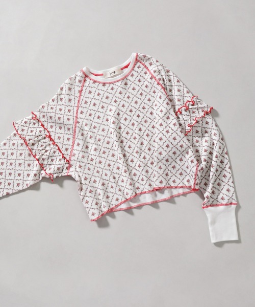 ROSE BUD（ローズバッド） tシャツ (mag.by c)FLOWER THERMAL TOPS