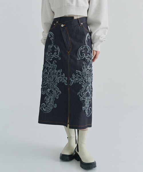 taakk デニムスカート TAG（PORTER） デニムスカート 「TAAKK/ターク」DENIM SKIRT