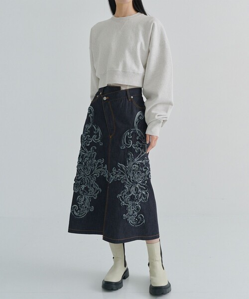 taakk デニムスカート TAG（PORTER） デニムスカート 「TAAKK/ターク」DENIM SKIRT