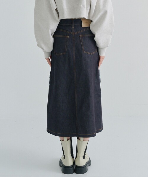 taakk デニムスカート TAG（PORTER） デニムスカート 「TAAKK/ターク」DENIM SKIRT