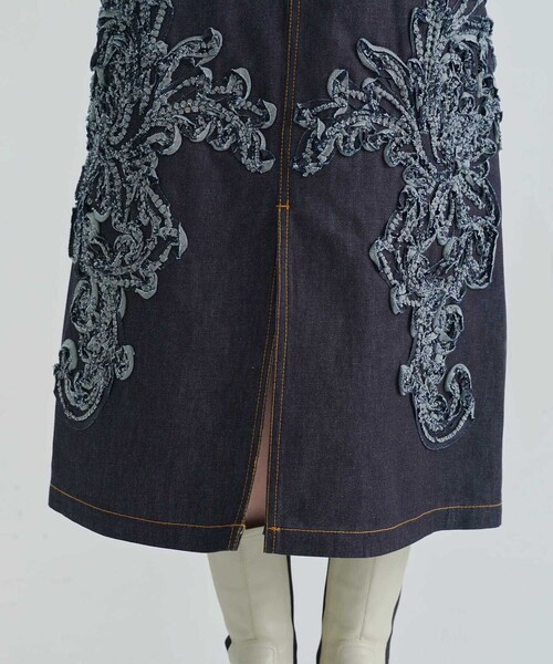 taakk デニムスカート TAAKK/ターク】DENIM SKIRT/デニムスカート/タイトスカート