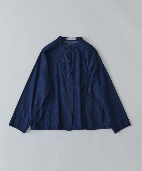 conges payes ADIEU TRISTESSE ブラウス シャツ チャイナボタン