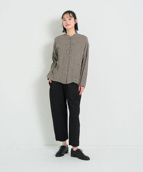 コンジェペイエ レディース　ブラウス　新品 conges payes ADIEU TRISTESSE ブラウス シャツ コットン