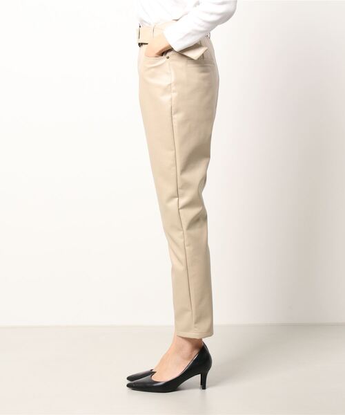 「MURUA」 スラックス 2 ベージュ レディース_画像2