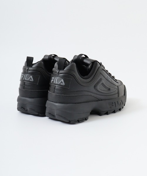 ★ましゅ【FILA】試着のみ ディスラプター2 スニーカー 黒 24cm 楽天市場】F05400025 DISRUPTOR 2(ディスラプター2) BLK【定番