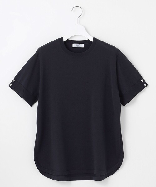 【洗える】COTTON POLYESTER 袖ボタン ニット 洗える】COTTON POLYESTER 袖ボタン ニット | Jプレス(J.PRESS