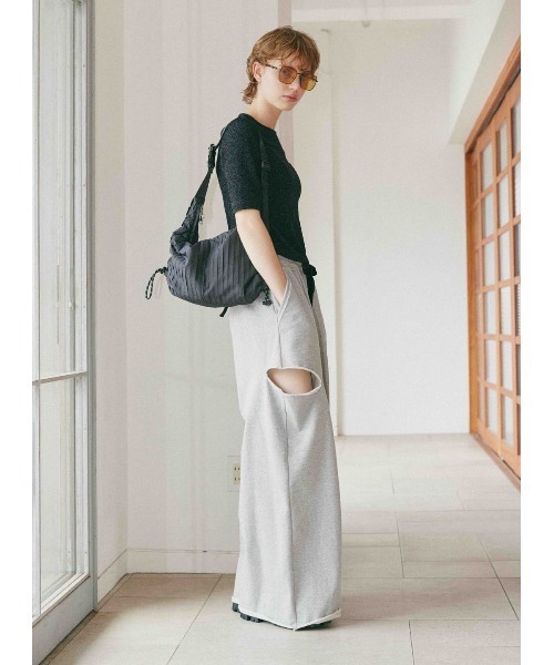 COEL（コエル） スウェットパンツ ジャージ ダメージスウェットパンツ