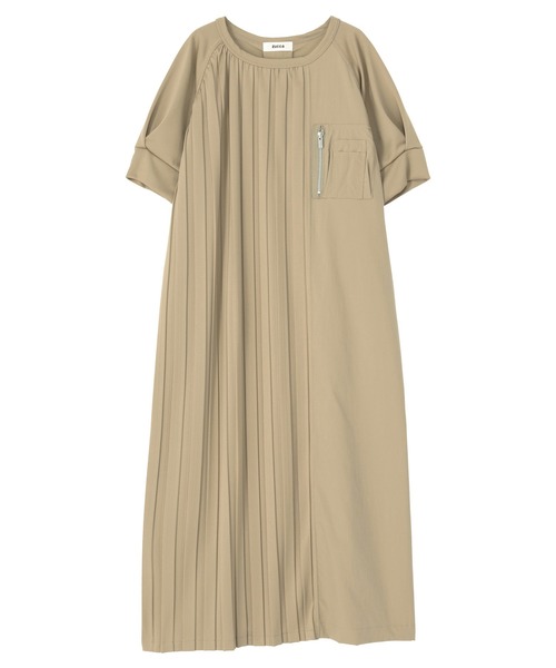 ZUCCa ワンピース ドッキングスムース / S : ZOZOTOWN Yahoo!店
