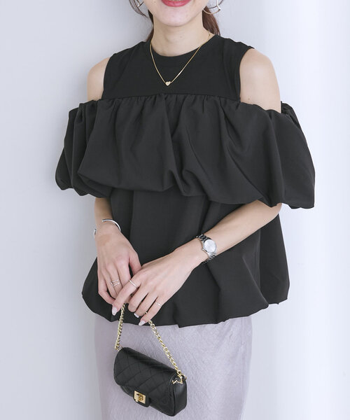 La boutique Bonbon（ラブティックボンボン） ブラウス シャツ 「華奢 